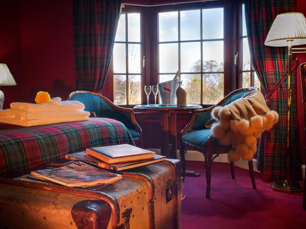 Champany Inn Linlithgow Zimmer foto